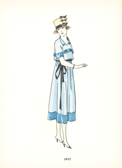 Naisten muoti, 1917 tekijältä French School