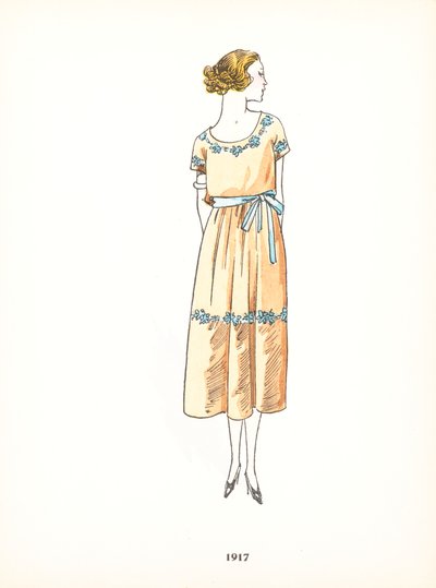 Naisten muoti, 1917 tekijältä French School