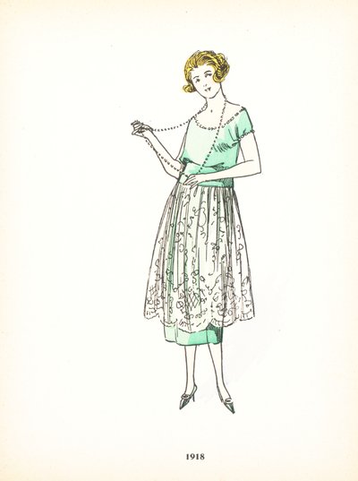 Naisten muoti, 1918 tekijältä French School