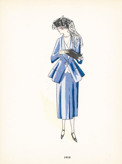 Naisten muoti, 1919 tekijältä French School