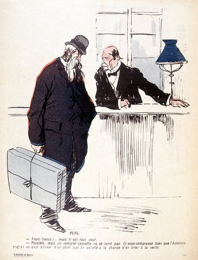 Mont-de-Piété - elokuvassa "Voilautanen" 6.3.1905 tekijältä French School