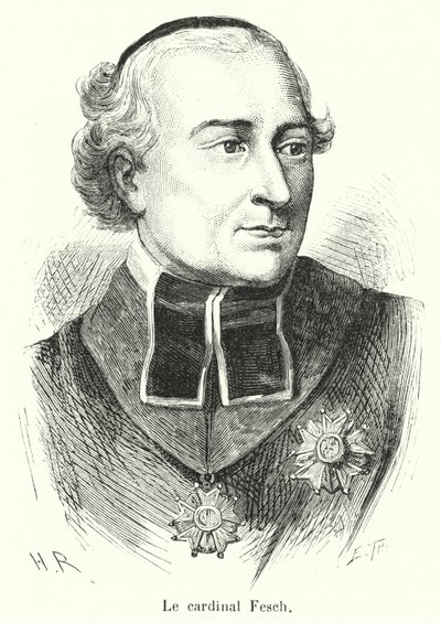 Cardinal Fesch (kaiverrus) tekijältä French School