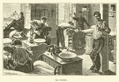 Le casert (kaiverrus) tekijältä French School