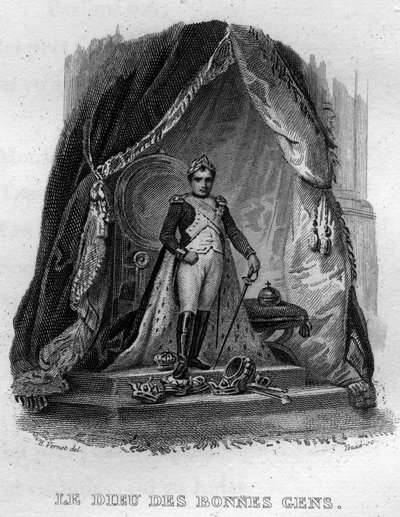 Hyvien ihmisten jumala Berangerin laulu Pierre Jean de Berangerin (1780-1857), ranskalaisen runoilijan ja lauluntekijän teoksessa ”Oeuvres completes” (1834). tekijältä French School