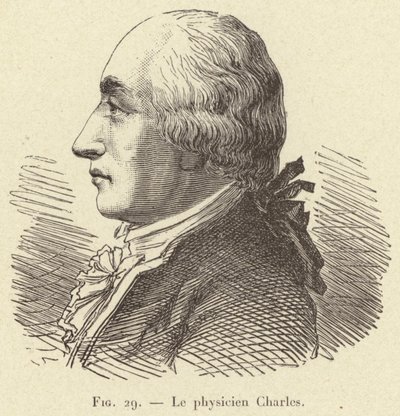 Fyysikko Charles (kaiverrus) tekijältä French School