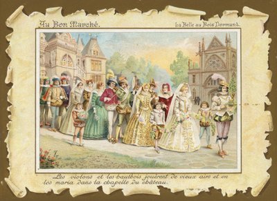 Poistumassa kappelista, Prinsessa tekijältä French School