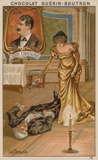 Leon Carvalho, La Tosca tekijältä French School