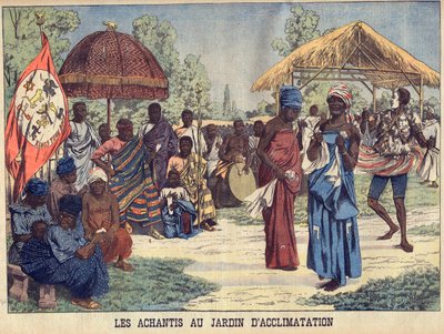 Ghanan Ashantis (Achanti tai Asante) Jardin d