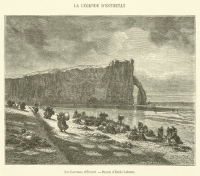 Etretatin aluslevyt (kaiverrus) tekijältä French School