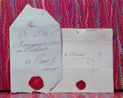 Lettres de cachet (Kuninkaallinen käsky karkottaa tai laittaa joku vankilaan) tekijältä French School