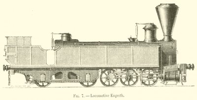 Locomotive Engerth (kaiverrus) tekijältä French School