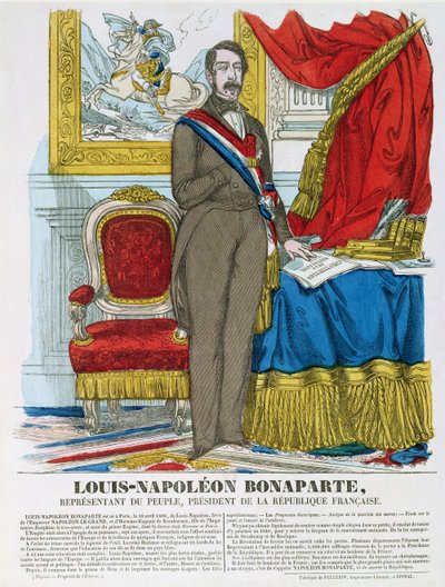 Louis-Napoleon Bonaparte (1808-73) tuleva Napoleon III tekijältä French School