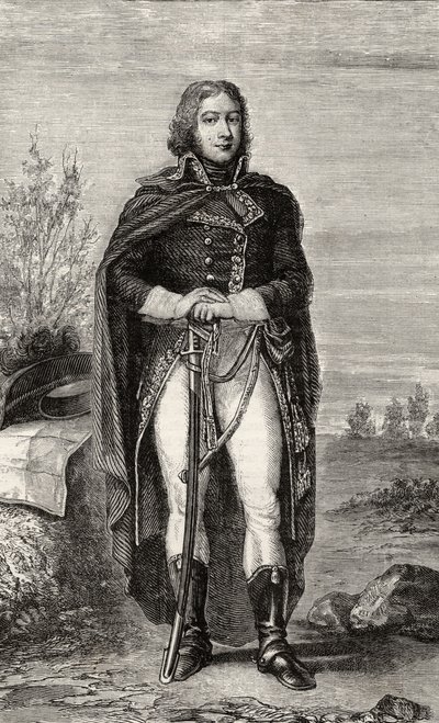 Louis Lazare Laroche, Louis Blancin (1811-82) "Histoire de la Revolution Francaisesta" tekijältä French School