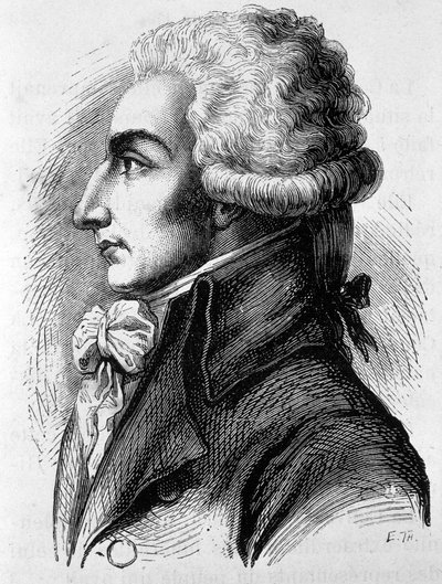 Louis Michel Lepeletier, markiisi de Saint-Fargeau (Saint Fargeau), ranskalainen poliitikko (1760-1793) - Henri Martinin teoksessa "Ranskan historia" tekijältä French School
