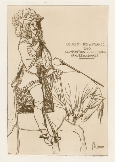 Ludvig XIII, Ranskan kuningas, 1640 tekijältä French School
