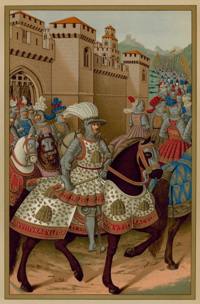 Ludvig XII lähti Aleksandriasta 24. huhtikuuta 1507 tekijältä French School