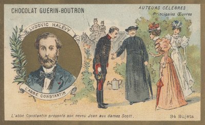 Ludovic Halevy (1834-1908), näytelmäkirjailija, operettien ja oopperoiden libretisti ja ranskalainen kirjailija, "L