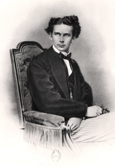 Ludwig II (1845-86), Baijeri, noin 1870 tekijältä French School