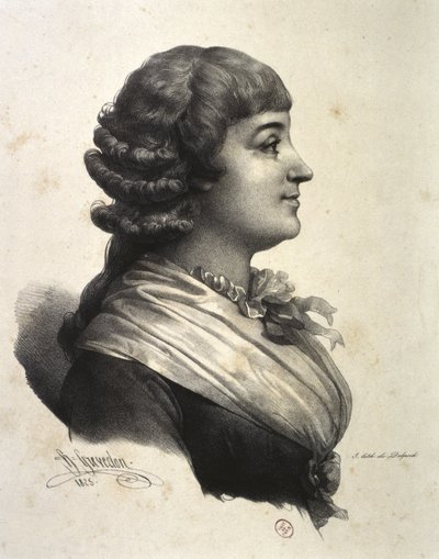 MADAME ROLAND (Marie-Jeanne Roland de la Platière) tekijältä French School