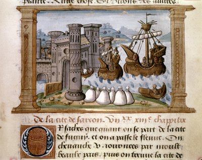 MARCO POLO: Kuvitus "Marco Polon kirjaan". tekijältä French School