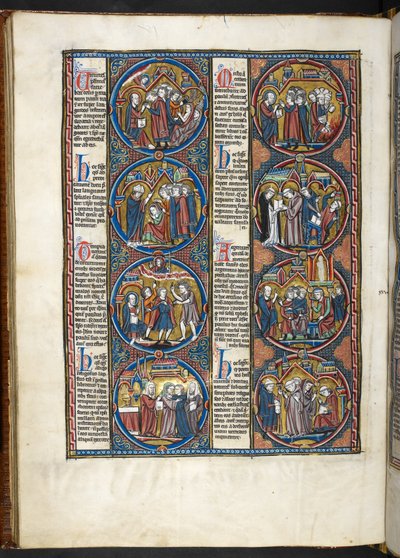 NEITI. Harley 1527, f.80v, miniatyyrit Raamatun moraliséesta (vellum) tekijältä French School