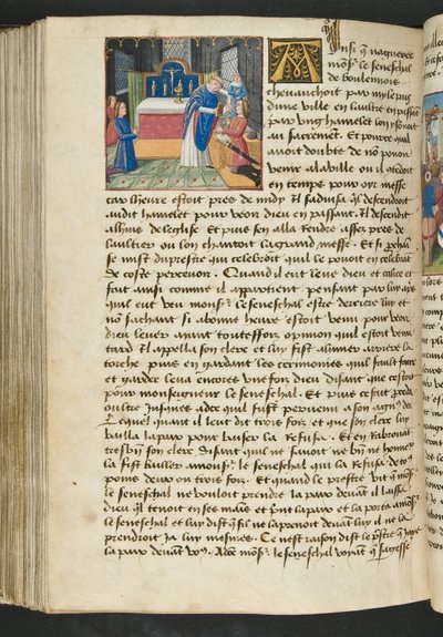 MS Hunter 252 160v sivu Cent Nouvelles Nouvelles, n. 1461-62 tekijältä French School
