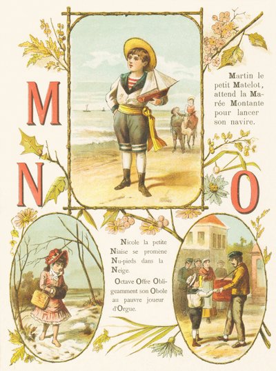M N W: Merimies, Maree, Niaise, Paljasjalka, Lumi, Obole, Urut tekijältä French School