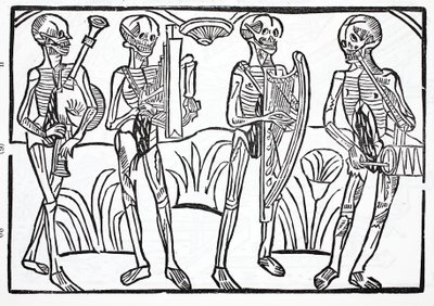 Macabre dance - muusikoiden luurangot orkesterissa tekijältä French School