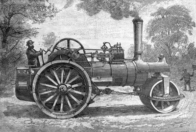 Machine Routiere, otettu Science Illustrésta, 1891 tekijältä French School