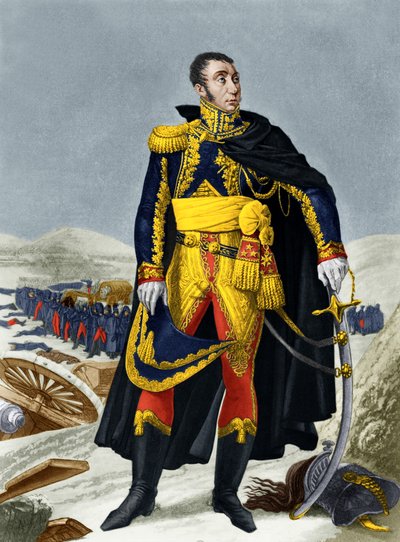 Marechal de Grouchy (värillinen kaiverrus) tekijältä French School