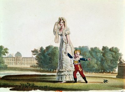 Marie Louise (1791-1847) ja Rooman kuningas (1811-32) Tuileries