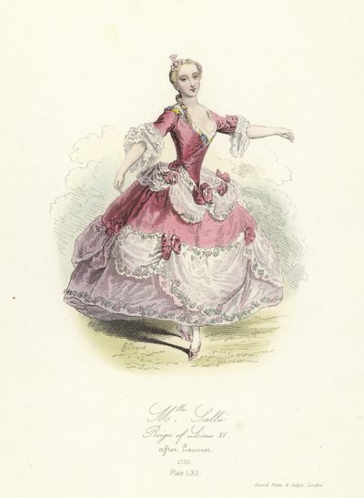 Marie Salle, ranskalainen tanssija; Ludvig XV:n hallituskausi tekijältä French School