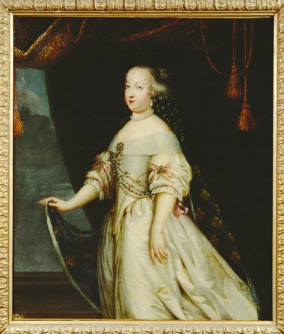 Marie Therese Itävallan, Ranskan kuningatar ... (maalaus kankaalle) tekijältä French School