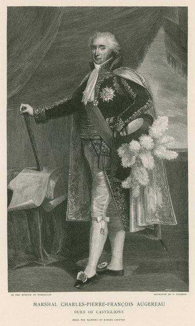 Marsalkka Charles-Pierre-Francois Augereau tekijältä French School