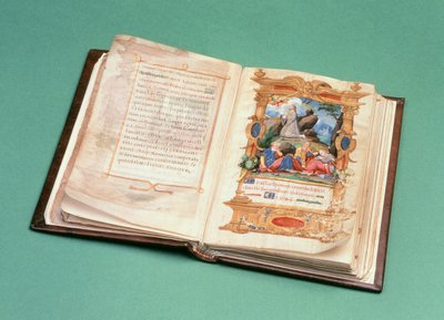 Maria Queen of Scots Prayer Book (muste pergamentille?) (katso myös 279121) tekijältä French School