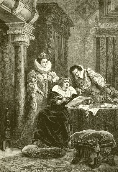 Mary de Medici, Concini ja Leonara Galigai tekijältä French School