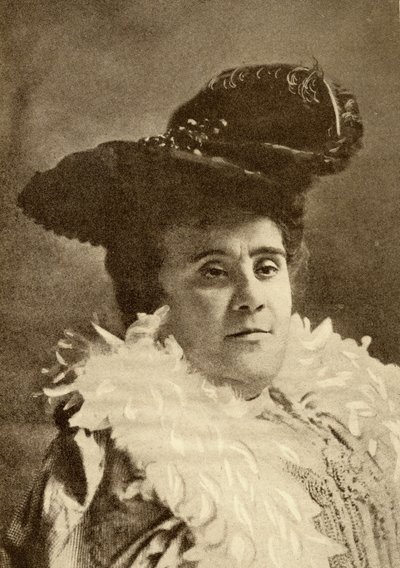 Matilde Serao (1856-1927) (litho) tekijältä French School