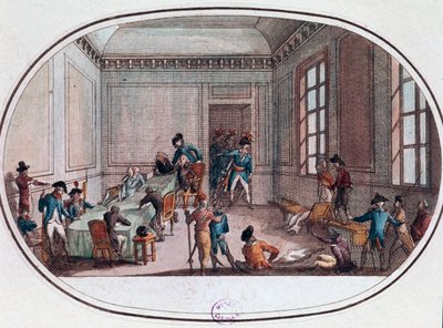 Maximilien de Robespierre loukkaantui Comite de Salut Publicin etuhuoneessa tekijältä French School