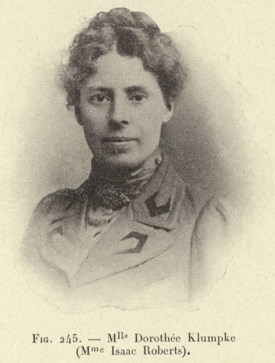 Neiti Dorothee Klumpke (rouva Isaac Roberts) (kaiverrus) tekijältä French School