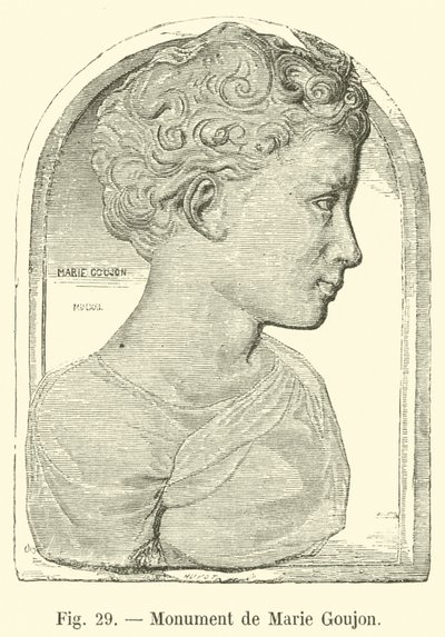 Marie Goujonin muistomerkki tekijältä French School