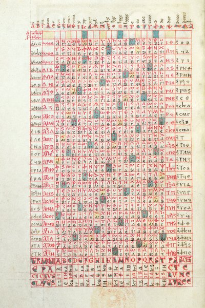 Ms 364 Ikuinen kalenteri, Mont-Cassinin breviaarista, 1000-luvun loppu tai 1100-luvun alku tekijältä French School