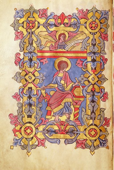 Ms 479 St. Matthew, The Gospels of the Abbaye de Cysoing tekijältä French School
