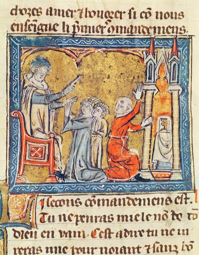 Ms 571 fol.1 The Somme the King tekijältä French School