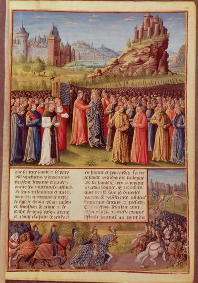 Ms Fr 5594 f.138 Saint Bernard (n. 1090-1153) Clairvaux