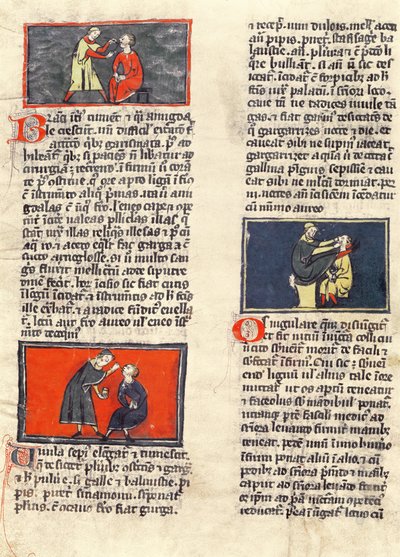 Ms H 89 fol.16v Dental Surgery, Rogier de Salernen 
