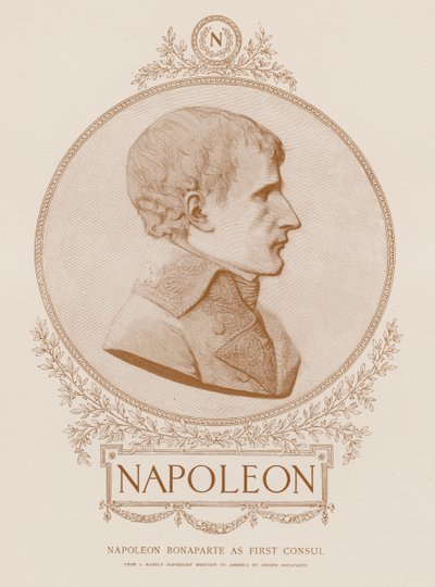 Napoleon Bonaparte ensimmäisenä konsulina tekijältä French School