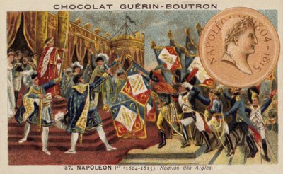 Napoleon ja kotkastandardien leviäminen tekijältä French School