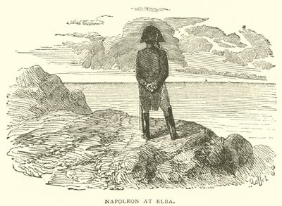 Napoleon Elbassa (kaiverrus) tekijältä French School