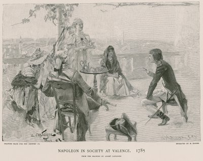 Napoleon seurassa Valencessa tekijältä French School