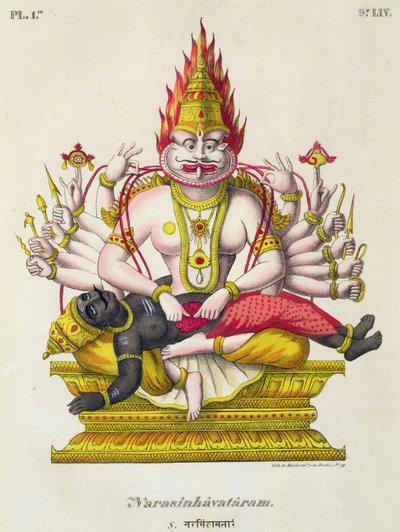 Narasimha, kaiverrus de Marlet tekijältä French School